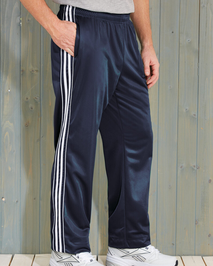 Haband Men's Side-Striped Sport Pants | Blair