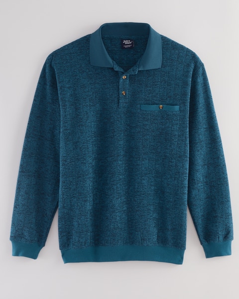 John Blair Bouclé Fleece Shirt