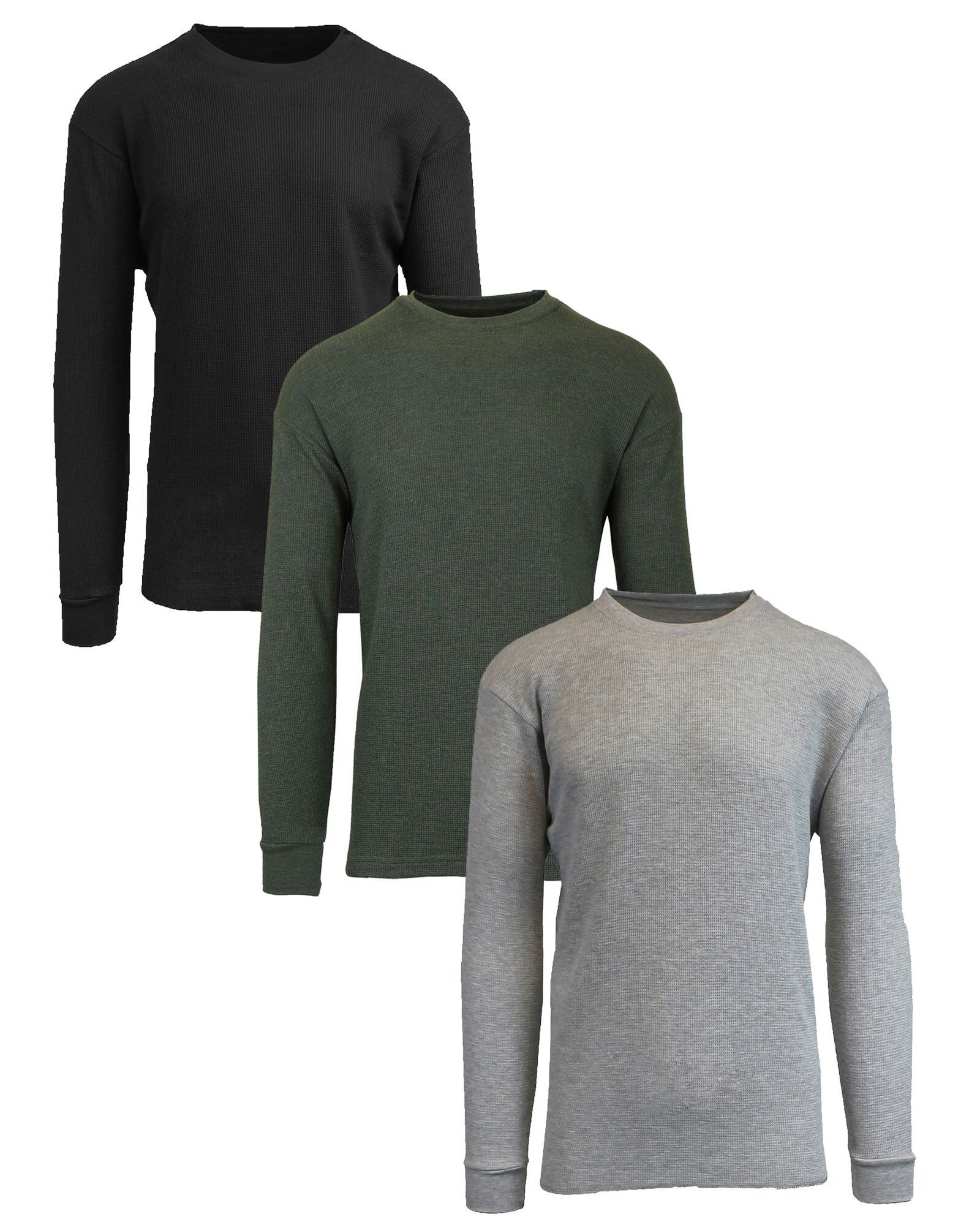 Galaxy By Harvic Long Sleeve Thermal Shirts 3 Pack Blair