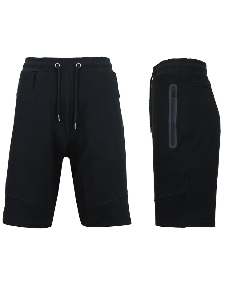 Men's Slim Fit Tech Shorts with Zipper Pockets image number 1