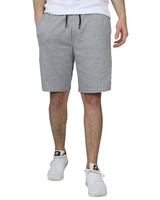 Men's Slim Fit Tech Fleece Performance Shorts With Heat Seal Zipper Pocket thumbnail number 1