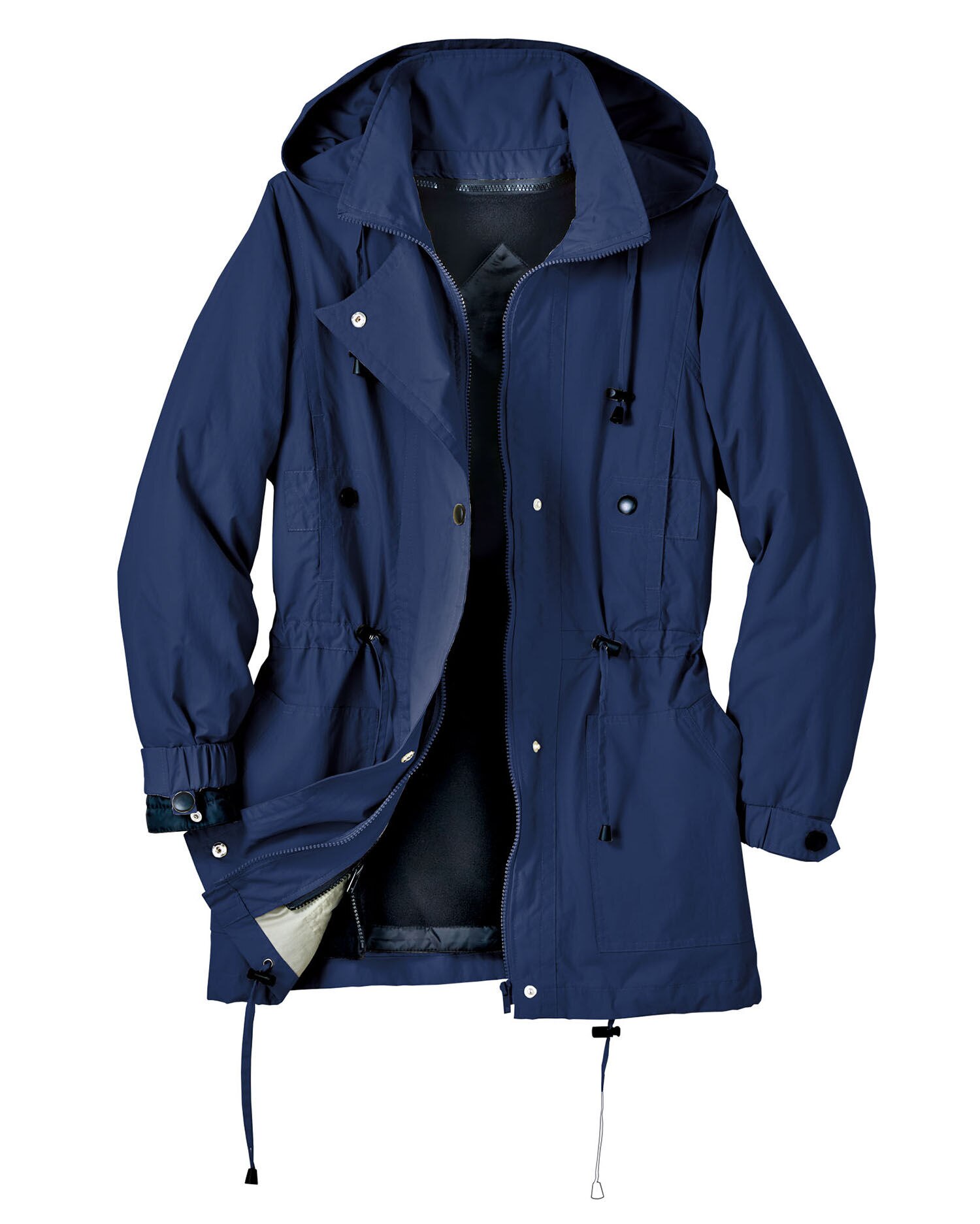 Haband Women s Three Season Jacket with Zip Out Fleece Liner