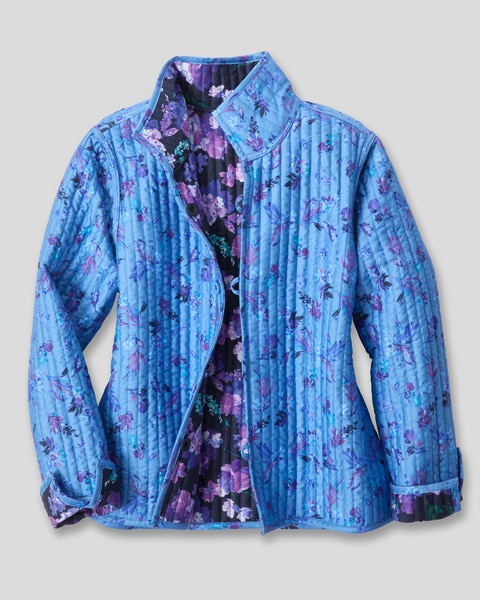 Canterbury Floral Reversible Quilted Jacket