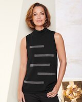 Rhinestone Embellished Turtleneck thumbnail number 1
