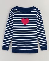 Boatneck Fleece Sweatshirt thumbnail number 1