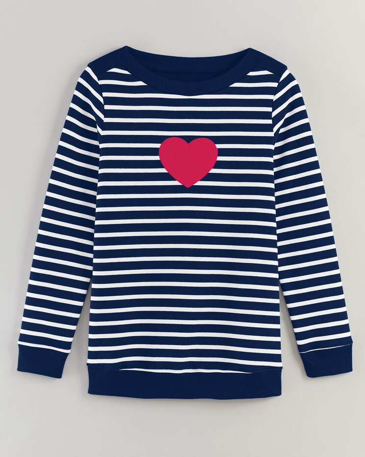 Boatneck Fleece Sweatshirt image number 1