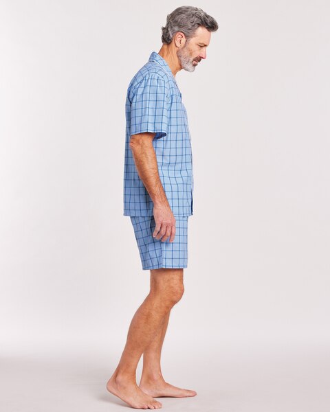 John Blair Broadcloth Sleep Shorts Set