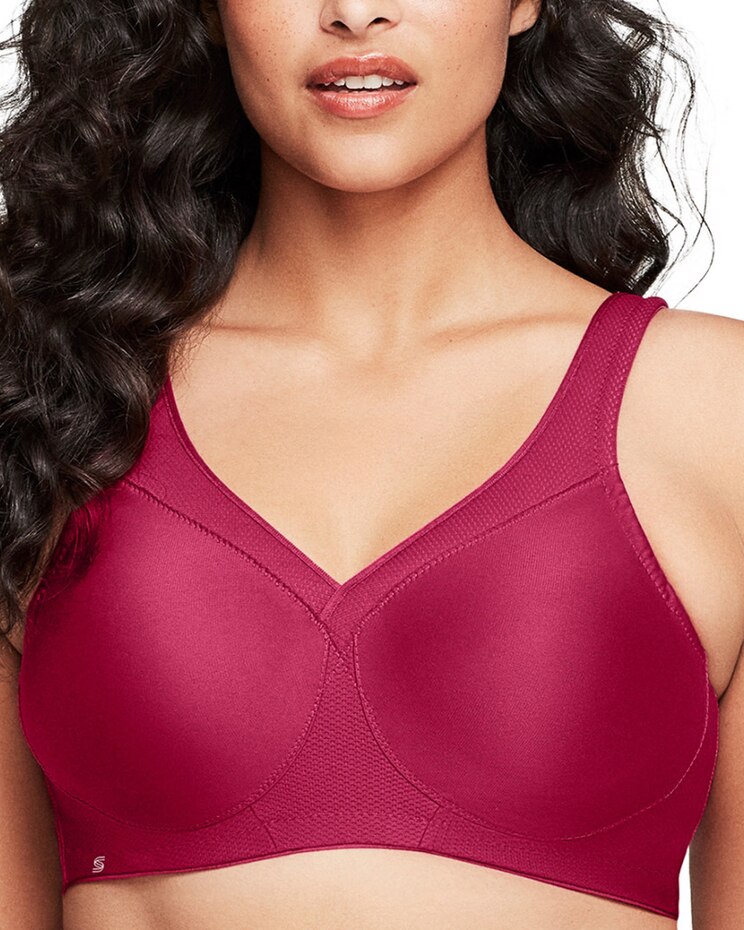 Glamorise MagicLift Seamless Sports Bra Wire Free image number 1