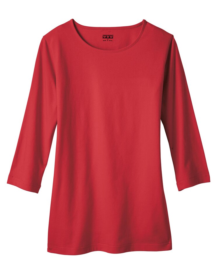 Haband Women’s Essential 3/4 Sleeve Tee image number 1
