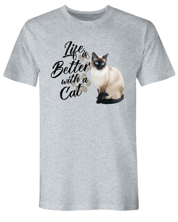 Life Better Cat Graphic Tee image number 1