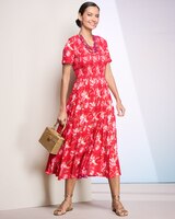 Island Floral Tiered Dress thumbnail number 1
