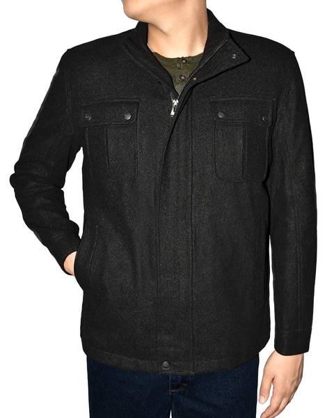 Victory Wool Blend Multi-Pocket Jacket