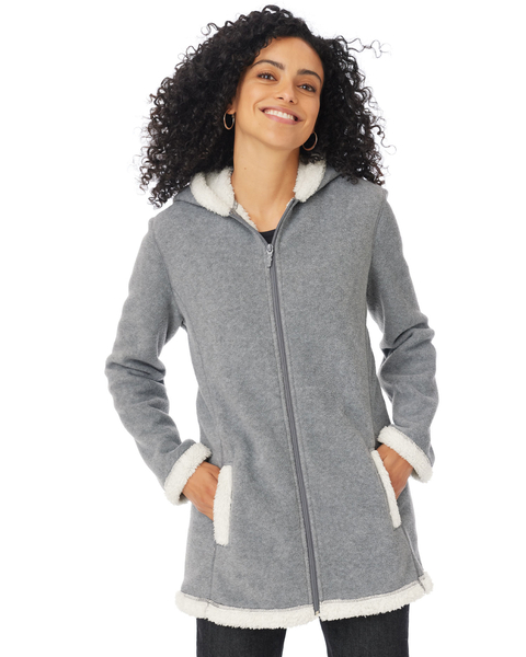 Totes Sueded Fleece-Lined Jacket