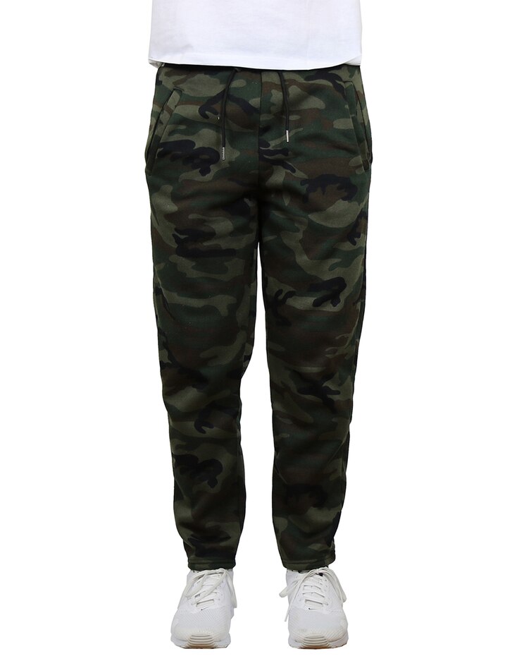 Galaxy By Harvic Open Bottom Fleece Sweatpants image number 1