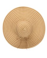 Mixed Paper And Gold Lurex Ultrabraid Floppy Hat thumbnail number 6