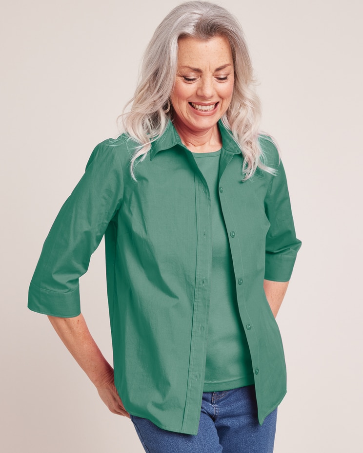 Fiesta Three-Quarter Sleeve Shirt image number 2