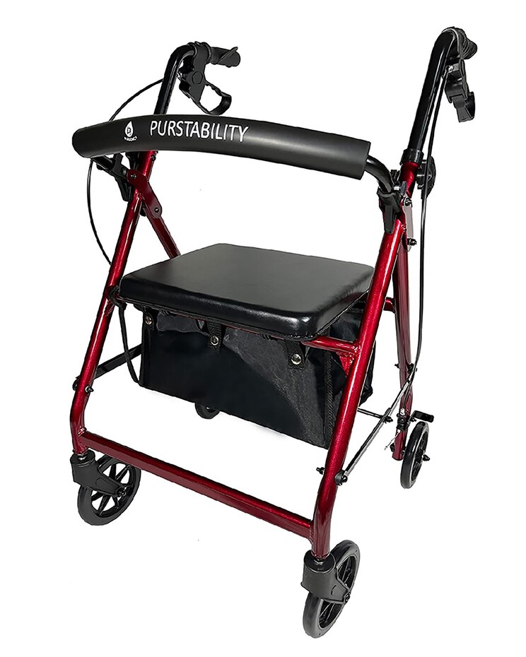 Pursonic Purstability Rollator Walker image number 1