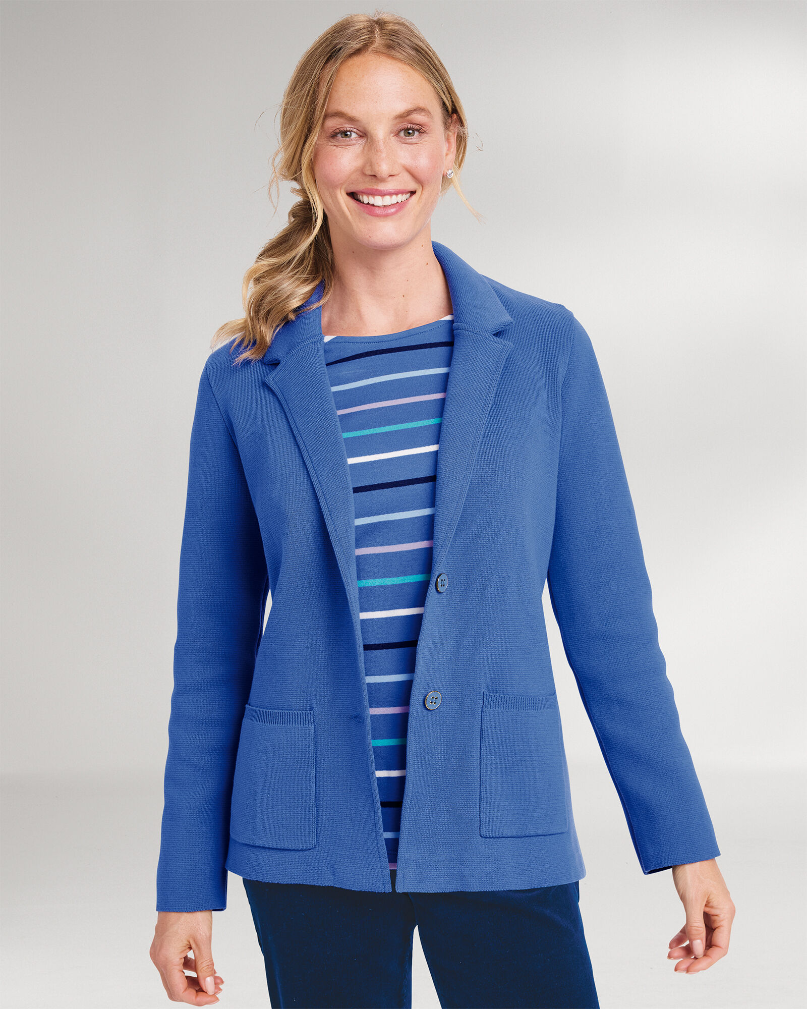 Bayside Cotton Sweater Blazer