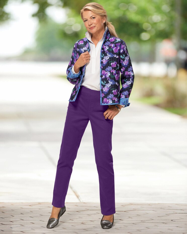 Canterbury Floral Reversible Quilted Jacket image number 3