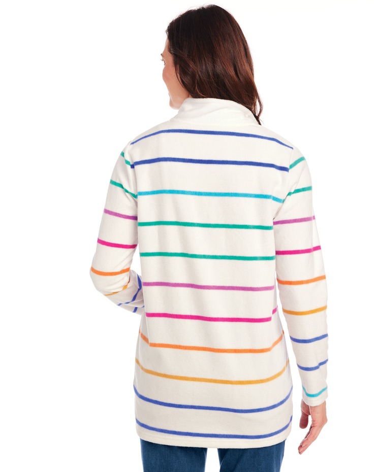 Scandia Fleece Quarter-Zip Stripe Tunic image number 2