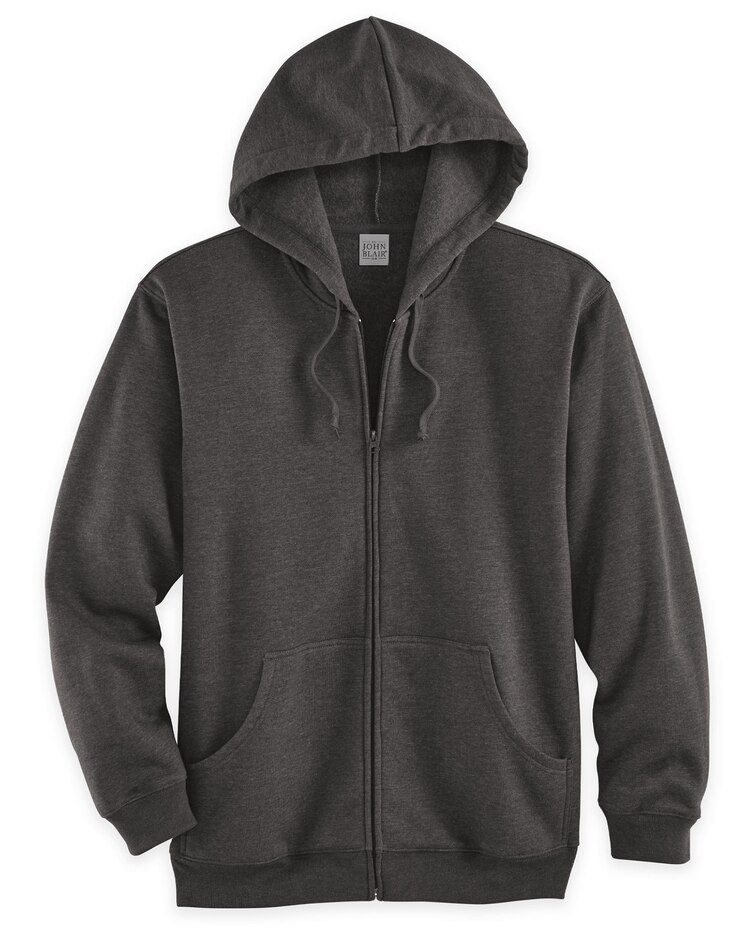 John Blair Supreme Fleece Hooded Sweatshirt image number 1