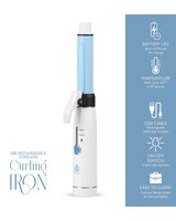 Pursonic USB Rechargeable Cordless Curling Iron thumbnail number 2