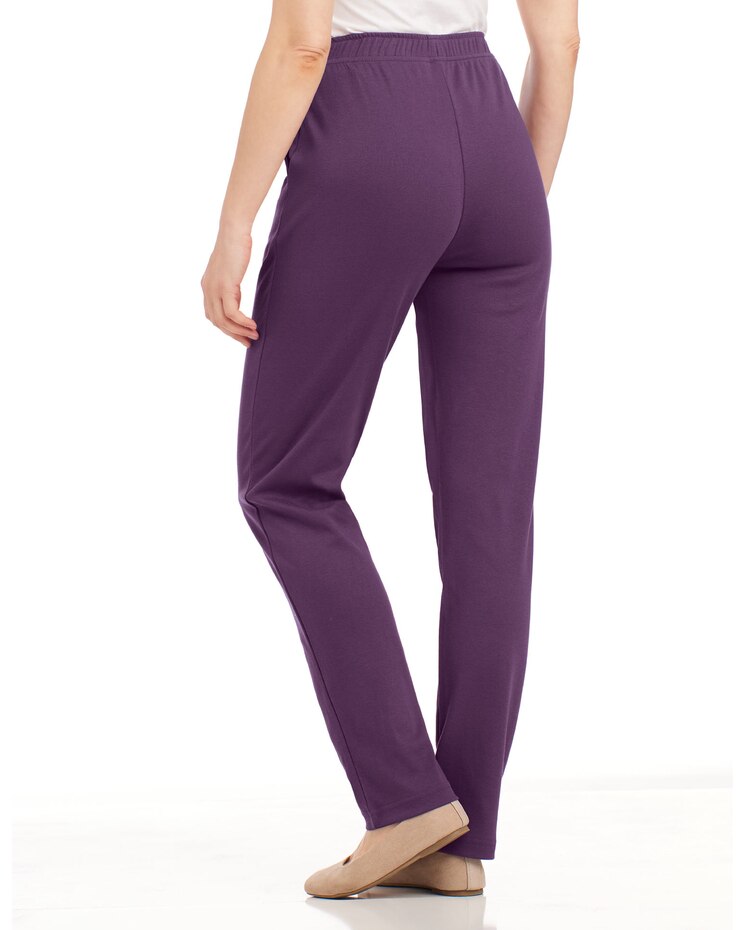 Essential Knit Tapered Leg Pants image number 3