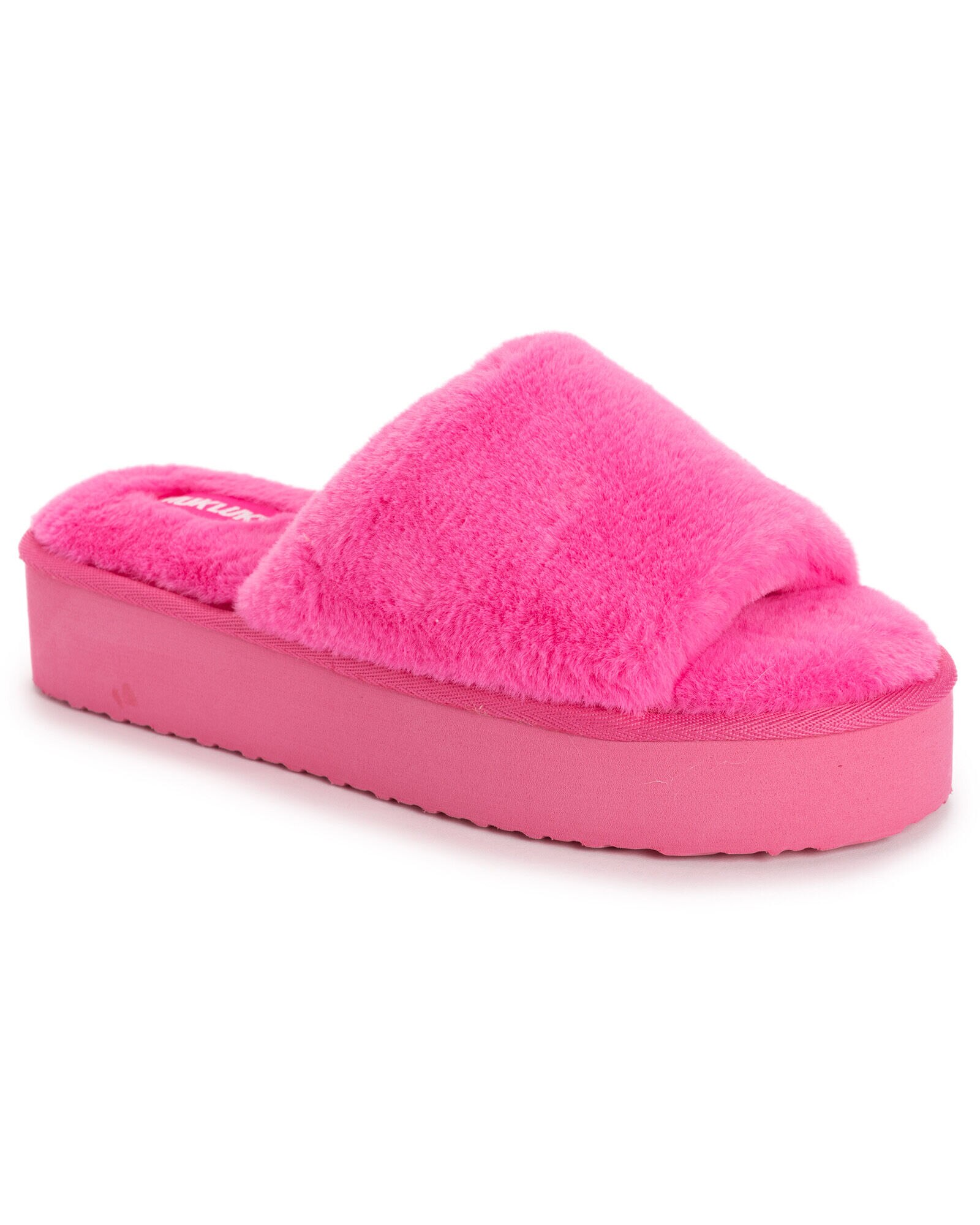 MUK LUKS Women s Platform Slide Slipper Blair