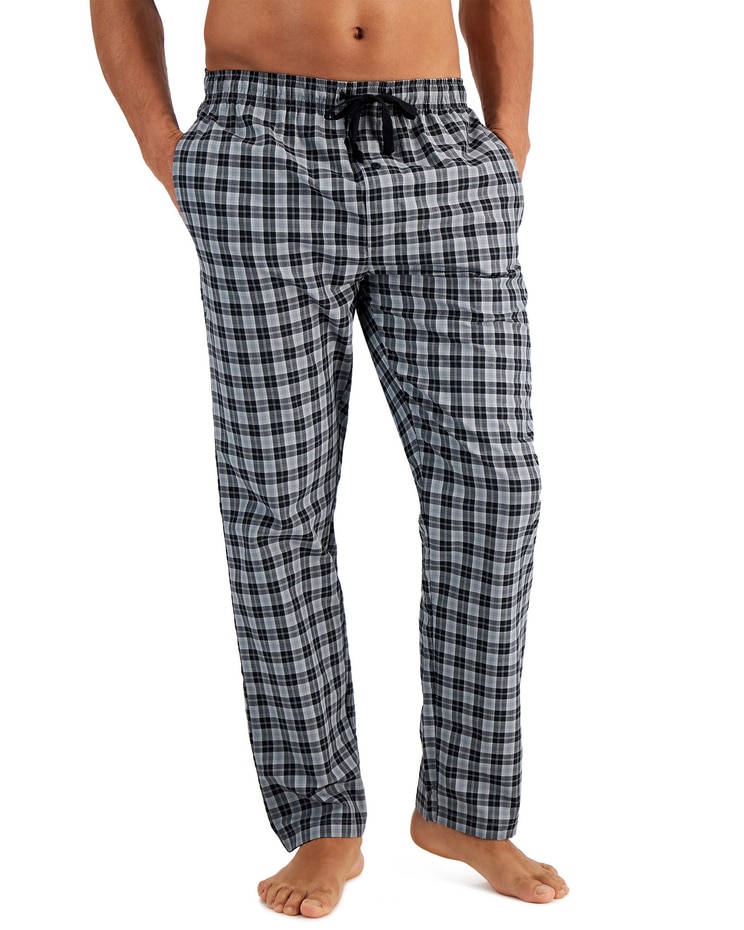 Hanes Woven Pant with Knit SS Top image number 4