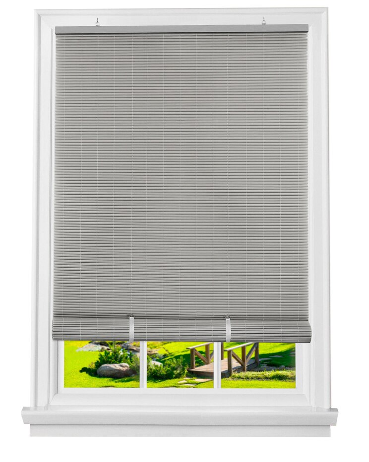 Cordless Solstice Vinyl Roll-Up Blind image number 1