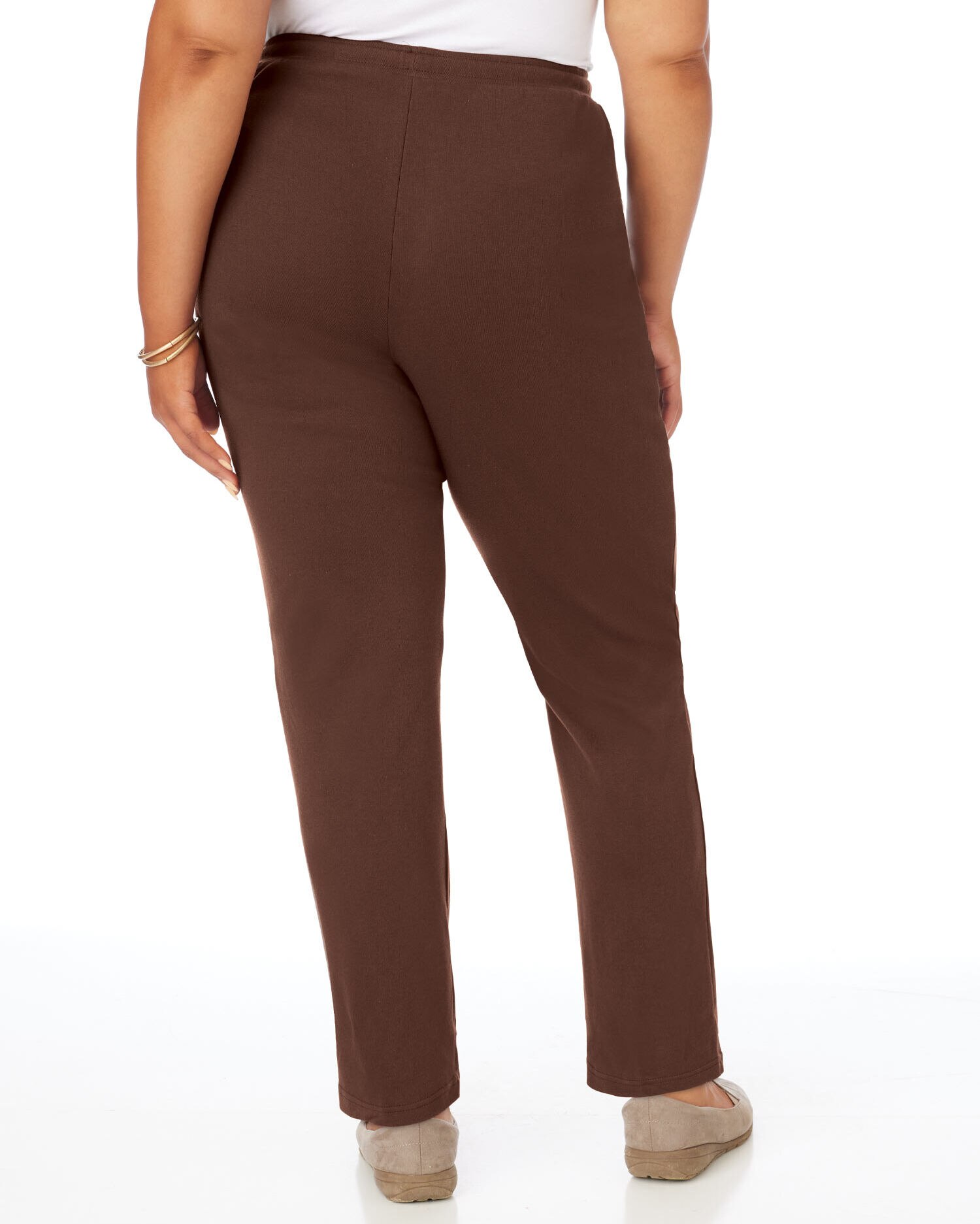 Womens knit cheap pull on capris