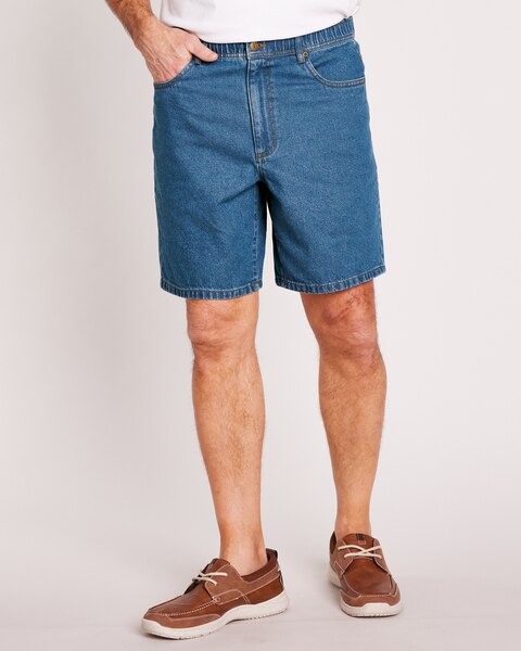 John Blair Classics Relaxed-Fit Full-Elastic Shorts