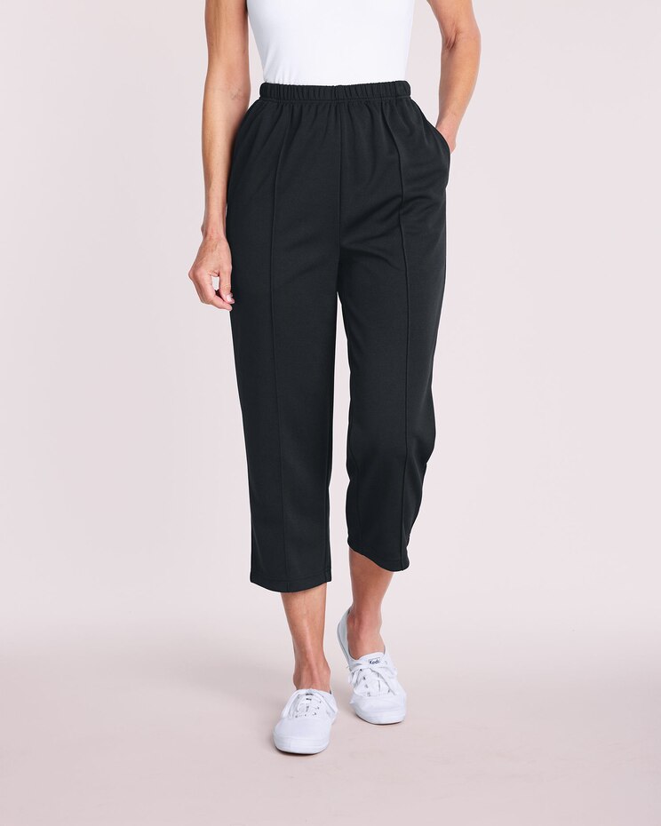 Fit & Flatter Double Knit Capris image number 1