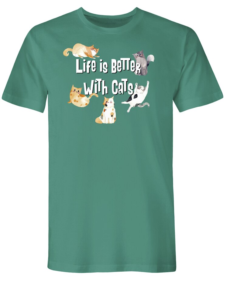 Life Cats Graphic Tee image number 1