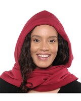 Wraparound Fleece Head Scarf thumbnail number 1