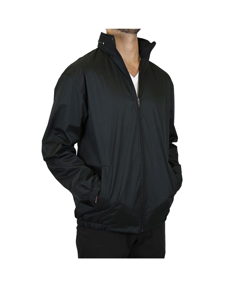 Galaxy Authentic Men’s Fleece Lined Windbreaker Jacket image number 2