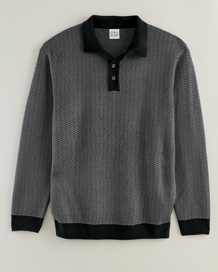 John Blair® Sweater Polo image number 1