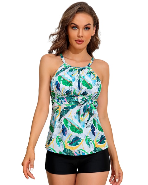 Charmo Tankini With Coordinating Swim Short