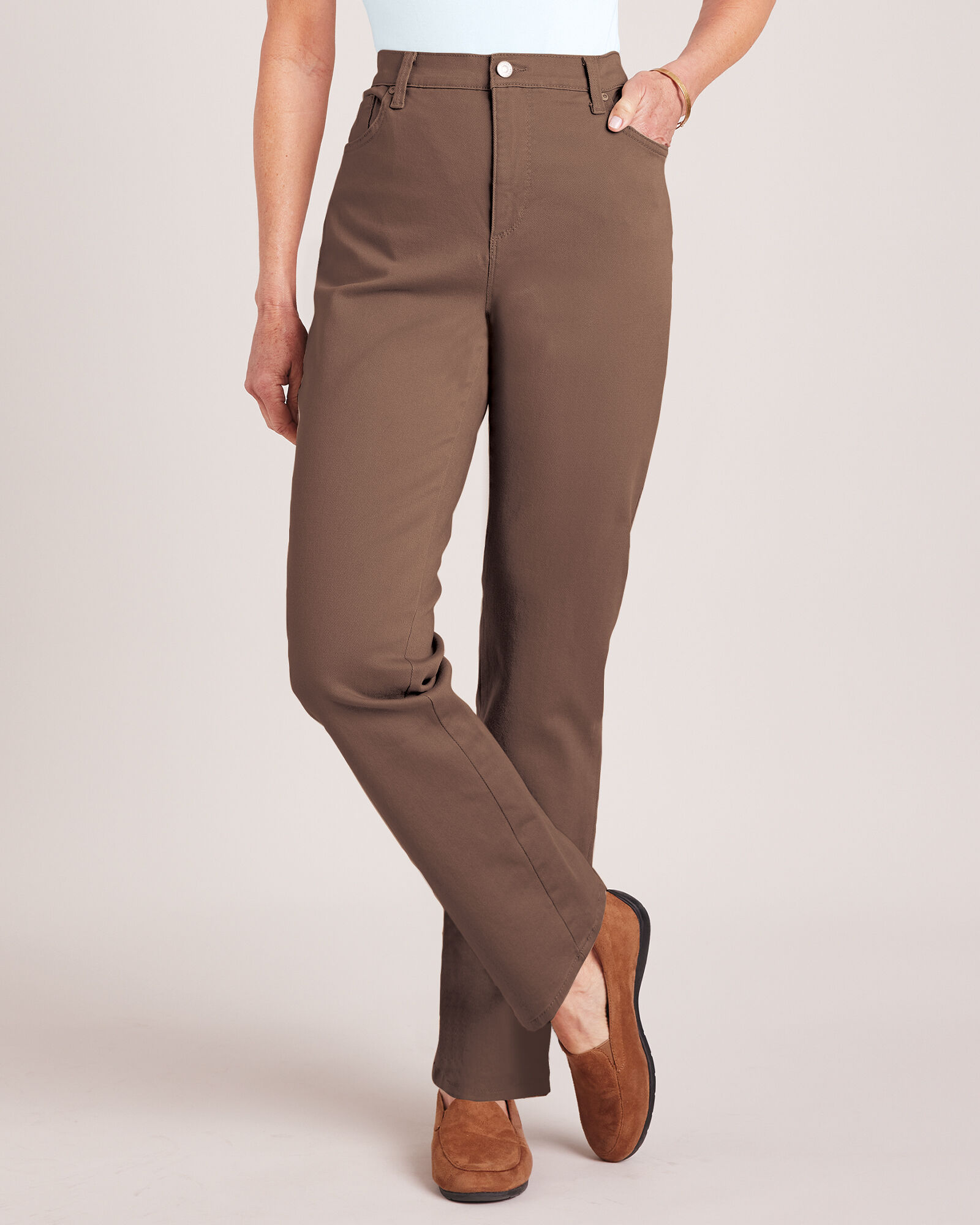 Gloria vanderbilt khaki pants deals