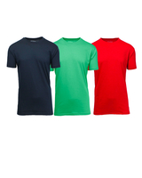 Galaxy By Harvic Men's Crew Neck T-Shirt - 3 Pack thumbnail number 1