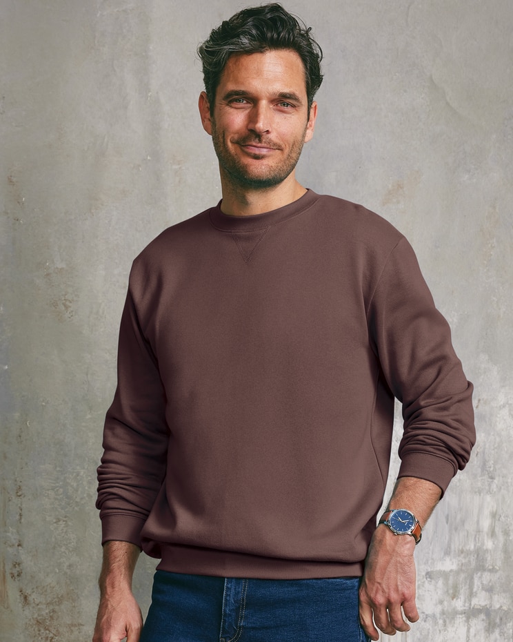 John Blair Supreme Fleece Long-Sleeve Sweatshirt image number 1