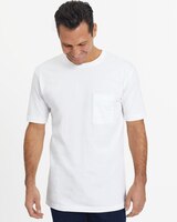 John Blair Everyday Jersey Knit Short-Sleeve Pocket Tee thumbnail number 1