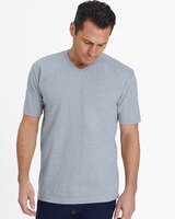 John Blair Everyday Jersey Knit Short-Sleeve No-Pocket V-Neck Tee thumbnail number 1