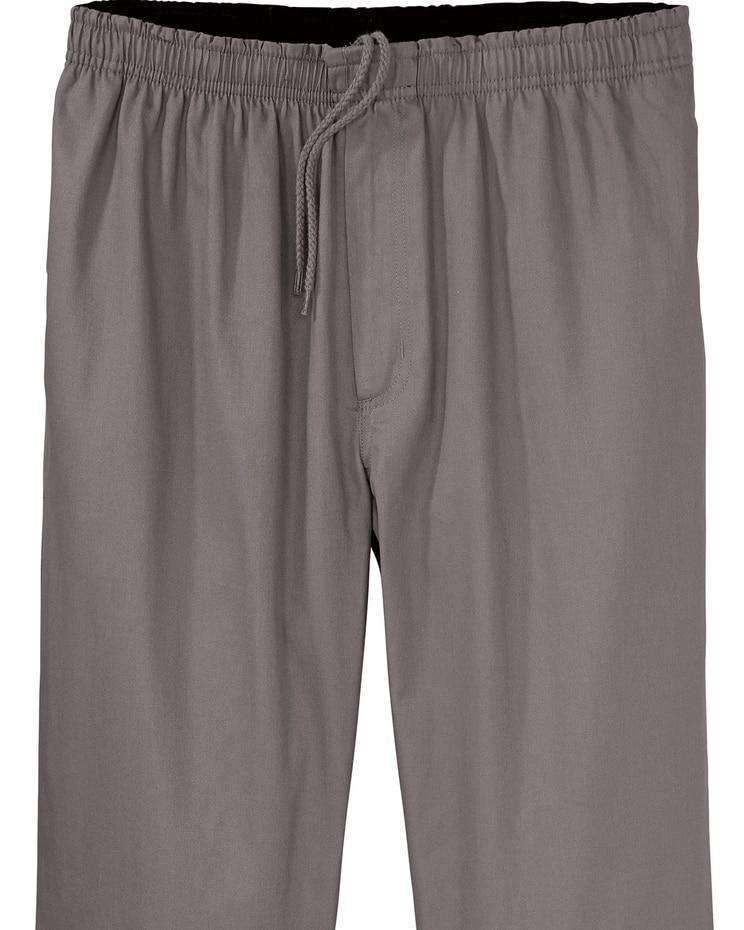 Haband Men's Casual Joe® Stretch Waist Cotton Pants image number 1