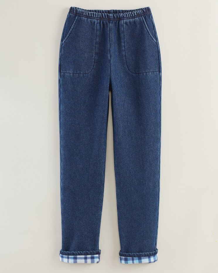 DenimEase™ Fleece Lined Jeans image number 4