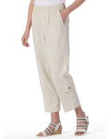 Captiva Button-Pocket Cropped Pants thumbnail number 1