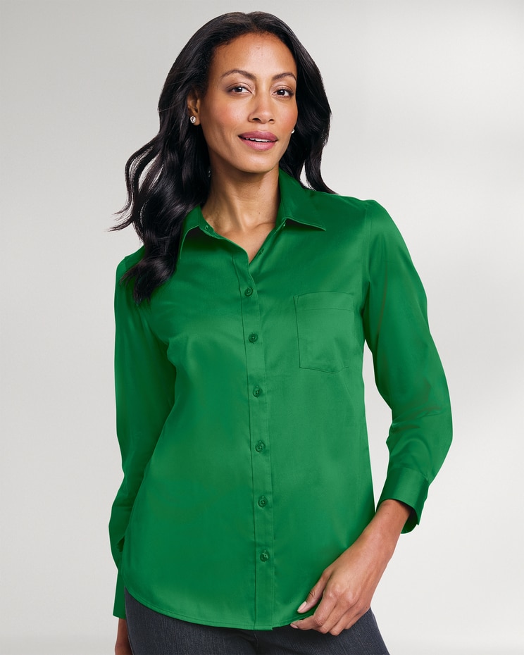 Signature Non-Iron Cotton Shirt image number 1