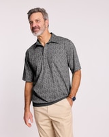 John Blair Short-Sleeve Banded-Bottom Polo thumbnail number 1