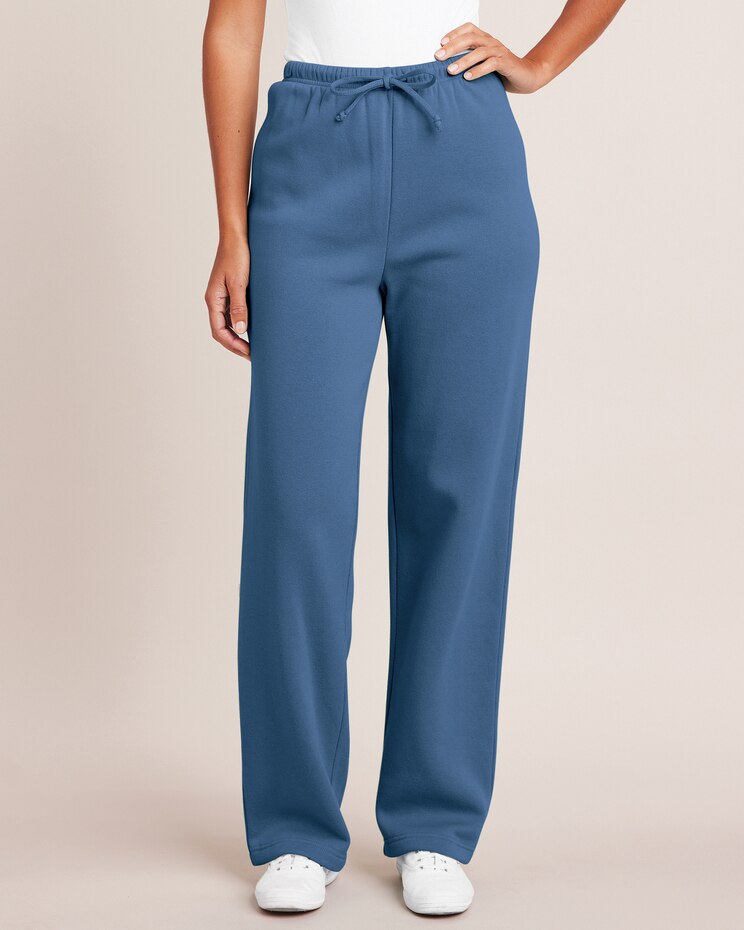 Better-Than-Basic Drawstring Waist Fleece Pants image number 1