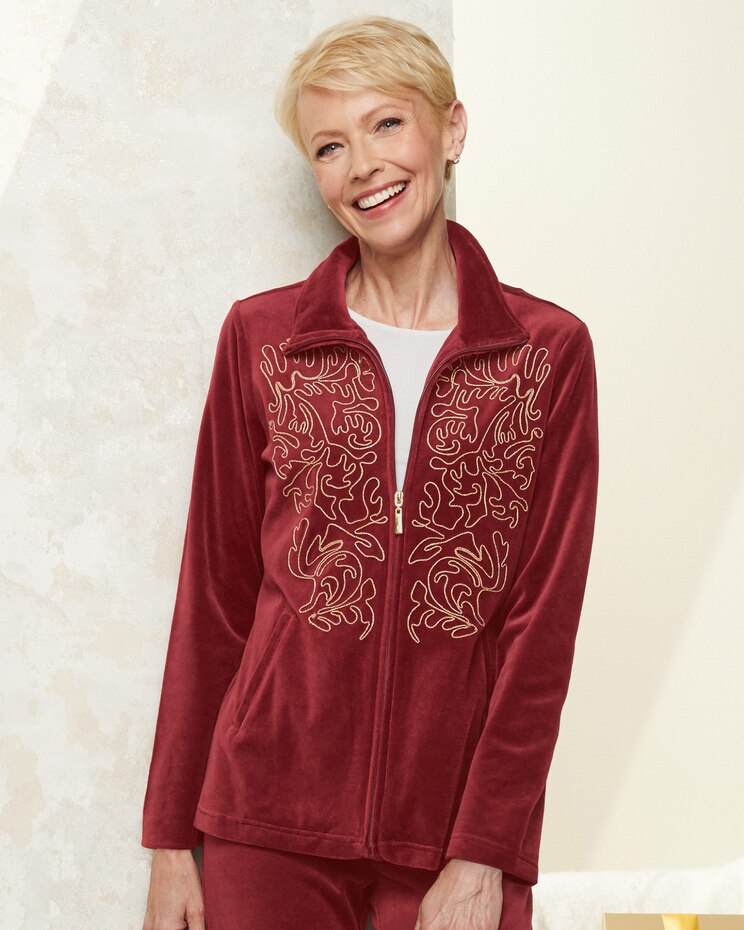 Gilded Velour Jacket image number 1